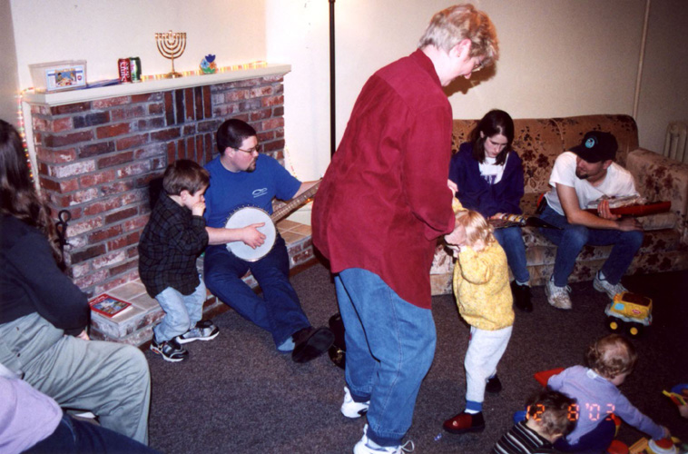 Grandma Claire and the Bug dancing